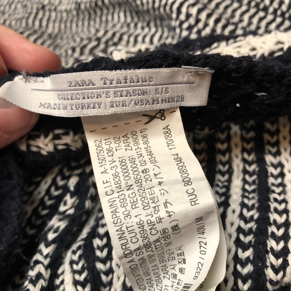 Zara Trafaluc Knitted Halter Top - Picture 2 of 4